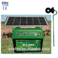 carregador solar elétrico da cerca / energizador elétrico solar da cerca para ranchos grandes / cerca elétrica do pulso